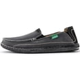 thumbnail image 2 of Mens Slip on Deck Shoes Casual Canvas Loafers Beach Boat Shoes, 2 of 7
