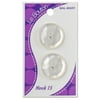Le Bouton 7/8" 2-Hole Pearlized Button, 2 Count