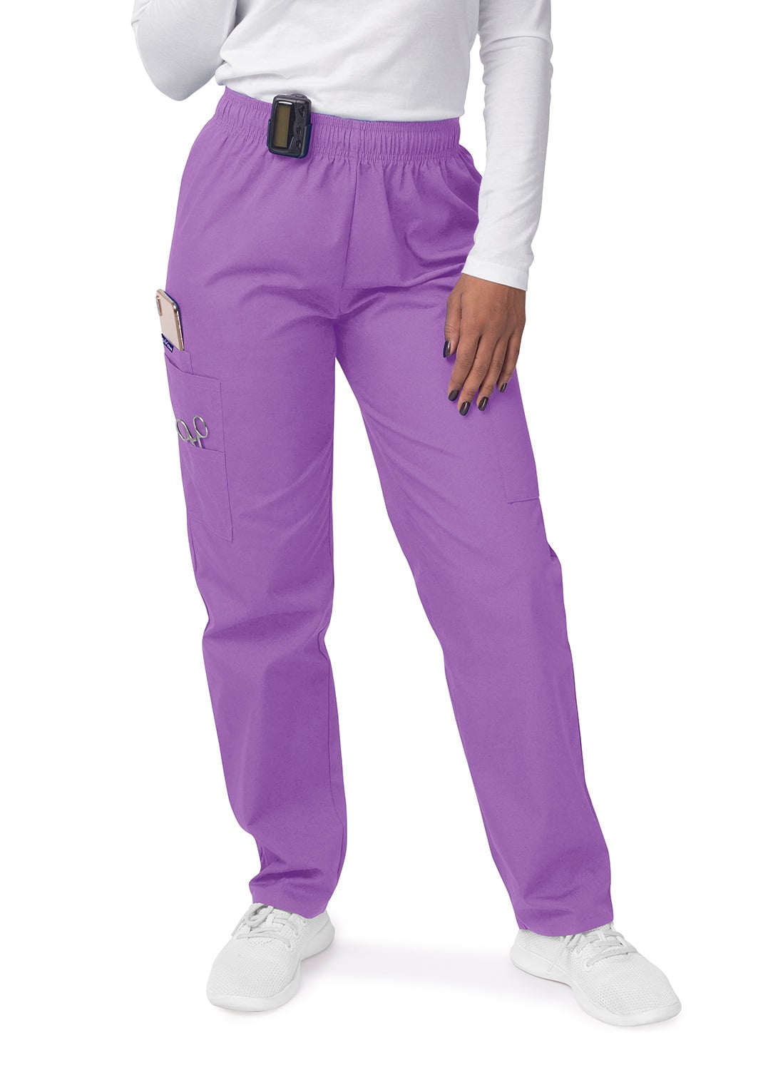 Sivvan Women's Scrubs Drawstring Cargo Pants (Available in 15 Colors)