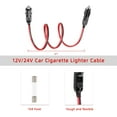 thumbnail image 5 of CoolStuff Male to Male Cigarette Lighter Cord, 14AWG 12V Car Cigarette Lighter Plug Extension Cable for Vehicles RV Boats(5FT/10FT), 5 of 6