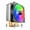 Black, variant on RGB LED Case Fan,Quiet Edition Airflows Multicolored CPU Radiators
