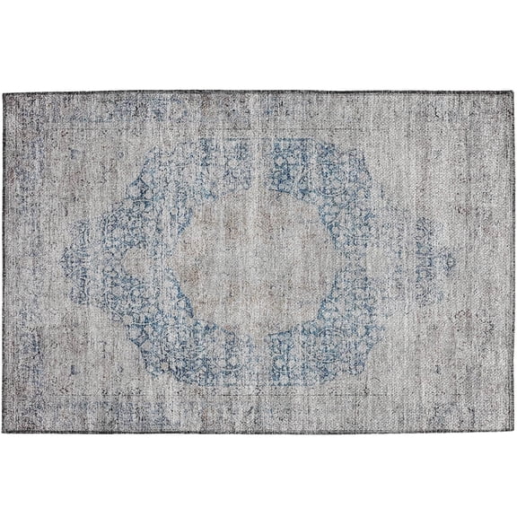 Dalyn Karaj Area Rug KJ8-Blue KJ8BU20X30 Blue, 1'8" x 2'6"