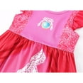 thumbnail image 5 of Benylion Princess Costume Dress for Girls Halloween Birthday Party Cosplay With Accessories Flutter Sleeve Pink Fancy Dresses Outfit 6T, 5 of 8