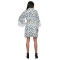 thumbnail image 3 of Moomaya Printed Cotton Robes For Women Plus Size Kimono Robe Short Nightwear, 3 of 6