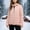 *Pink, variant on ClodeEU Women's Short Puffer Hoodeid Jacket With Pockets,Long Sleeve Zip Up Slim Fit Lightweight Coat Pink,Womens Plus XS