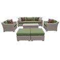 thumbnail image 1 of Ensemble de Meubles de Patio en Osier d'Extérieur 8 Pcs en Cilantro, 1 of 2
