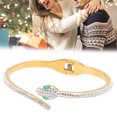 thumbnail image 3 of Pulsera Para Mujer, Atractiva, Hermosa, Simple, Con Cierre Abierto, Pulsera Con Bisagras Para él Para Regalos, 3 of 7
