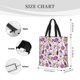 thumbnail image 3 of Balery Wine Bolsa de Mano para Mujeres con Cremallera, Bolsa de Gimnasio con Compartimentos, Bolsa para Laptop, Bolsa para Trabajo, 3 of 7