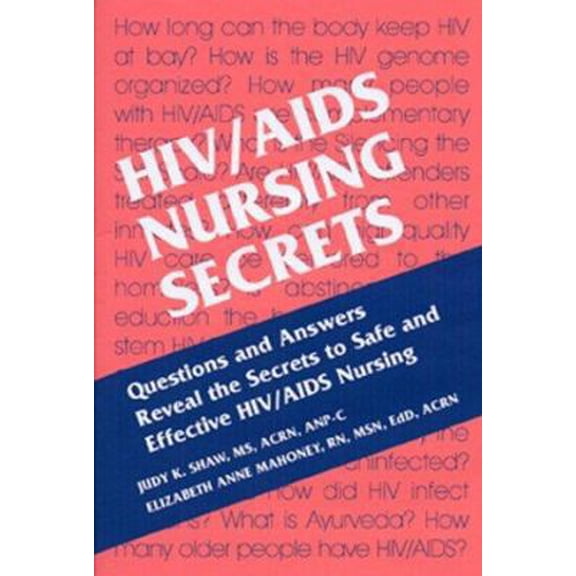 Pre-Owned HIV/AIDS Nursing Secrets (Paperback) 156053527X 9781560535270