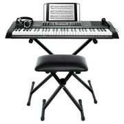 ION LQSR Harmony 61 MKII 61-Key Portable Keyboard with Microphone and Built-In Speakers