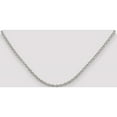 thumbnail image 5 of Sterling Silver 2.75mm Cable Chain (16 X 2.75) Made In India qcl080-16, 5 of 5