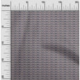 thumbnail image 1 of oneOone Organic Cotton Poplin Twill Fabric Floral & Chevron Block Printed Fabric 1 Yard 42 Inch Wide, 1 of 1