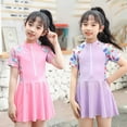 thumbnail image 3 of Traje de baño para niña dividido Traje de baño de verano para niña Linda princesa bebé traje de baño para niña pequeña mediana y grande, 3 of 6