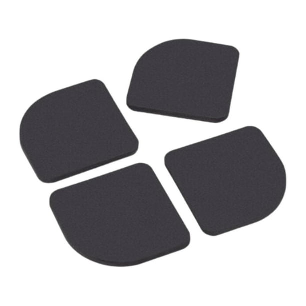 4x almohadillas antivibración, almohadillas antideslizantes para los pies a prueba de golpes, alfombrilla de soporte para lavadora, almohadillas de
