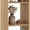 Natural 3-Cube, variant on HarmonyStrings 2-Cube Bookcase, Cubby Bookshelf w/Back Guardrail & Anti-Tipping Kits, 3-Tier Freestanding Storage Organizer with Shelves, Open Back Display Rack-Rustic Brown 3-Cube