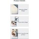 thumbnail image 3 of Shark Cat House Cute Pet Cat Bed Warm Soft Cat Nest Dog Litter Kitten Cave Litter Washable Cat Recliner Sofa Bed Comfortable Four Seasons (grå,m), 3 of 4