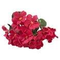thumbnail image 2 of 1Pc Artificial Begonia Flowers for Outdoor Spring Summer Decor,Realistic Fake Silk Faux Plants Uv Resistant for Front Door Planter Outside Home Garden Balcony Yard Porch Decor Faux Begonia for Vase, 2 of 9