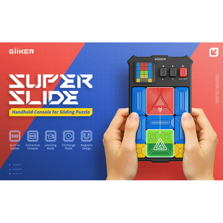 GiiKER Super Slide Brain Games, 500+ Levelled UP Challenges Brain