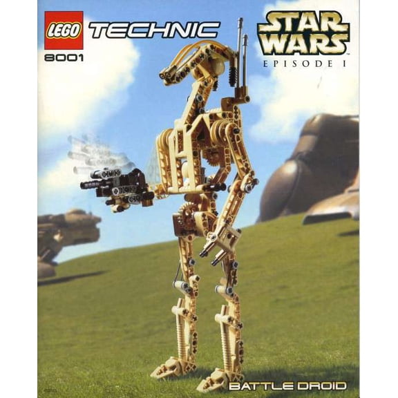 Pre-Owned Star Wars Phantom Menace Battle Droid Set LEGO 8001 [Damaged Package]