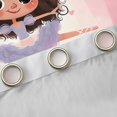 thumbnail image 4 of jejeloiu Cute Ballet Girly Black Out Curtains,Kawaii Black Princess Curtains Pack of 2 (42x63 Each),Cartoon Pink Loves Bedroom Curtains For Girls Kids,Luxury Bedroom Decor, 4 of 6