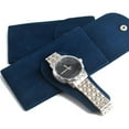 thumbnail image 2 of Watch Bag Anti-wear Anti-scratch Shock-proof Press Button Short Velvet Snap Design Portable Jewelry Packing Pouch Daily Use, 2 of 7