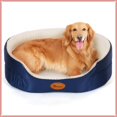 thumbnail image 1 of Available All Seasons Big Size Extra Large Dog Bed House Sofa Kennel Soft Fleece Pet Dogs Cat Warm Beds S-XL zhangmengya LED, 1 of 2