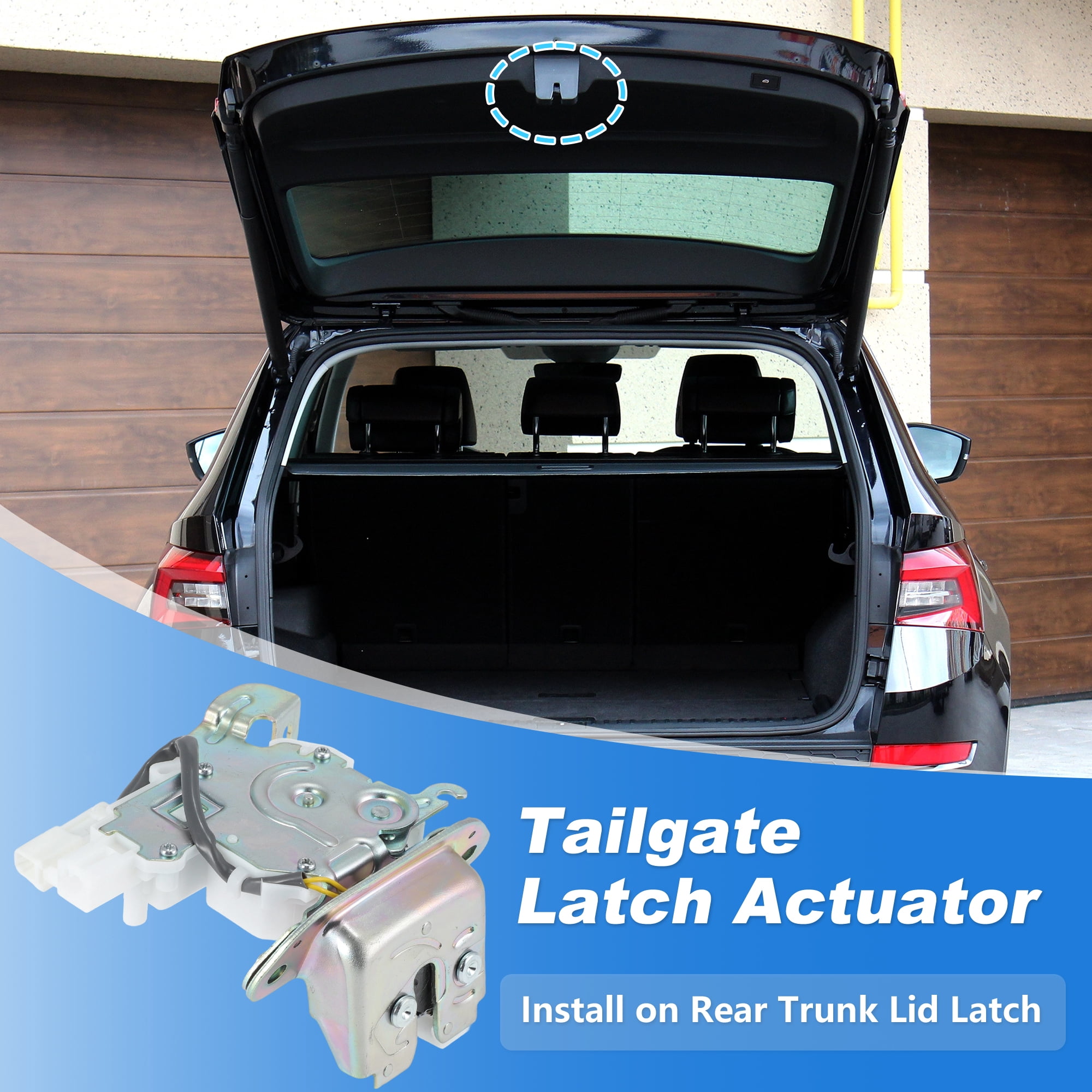 Unique Bargains Trunk Lock Actuator for Honda Fit 2015-2020 1.5L 74801T5SK01