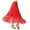 Red, variant on Elegant Ballroom Latin Dance Party Long Swing Tiered Skirt for Women