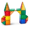 thumbnail image 3 of TYTAN Magnetic Tiles 100-Piece Building Set by ZURU – Colourful STEM Construction Toy with Assorted Shapes, for Kids Ages 3+, 3 of 7
