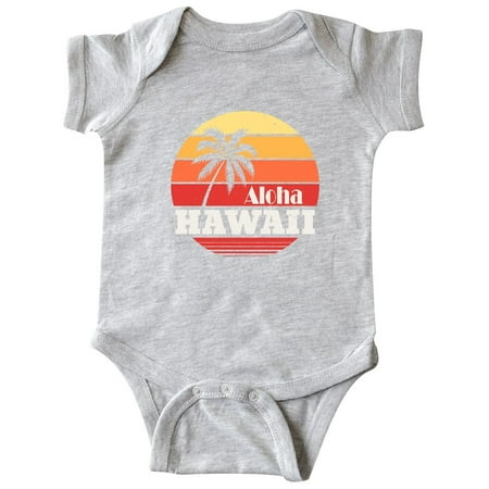 

Inktastic Aloha Hawaii Vacation Retro Vintage Gift Baby Boy or Baby Girl Bodysuit