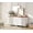 White, variant on Oak 6 Dresser for Living Room