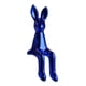 thumbnail image 4 of Escultura decorativa de conejo para sala de estar, dormitorio y escritorio. Azul, 4 of 9