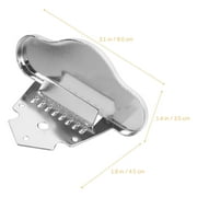 HEMOTON Acoustic Mandolin Instrument 8.00X4.50X3.50CM Silver
