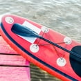 thumbnail image 3 of SHISUYAN 5Pcs D Ring Patch PVC D Ring Pads Plate Mounting Hooks for Inflatable Boat Kayak Surfboard, 3 of 8