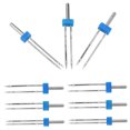 thumbnail image 4 of PTOOTP 9Pcs Professional Sewing Machine Needles Metal Twin Needles for Quilting and Fabric Sewing, 4 of 6