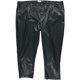thumbnail image 2 of Calvin Klein Womens Faux Leather Straight Leg Casual Pants, turqaqua, Plus Size, 24W, 2 of 3