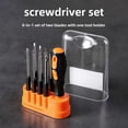 thumbnail image 1 of 10-Piece Multifunctional Home & Professional Screwdriver Kit with 9-in-1 Dual-Use Design: Includes Cross, Slotted, and Ratchet Tools, Durable Material, Easy to Use for Furniture, Appliances & DIY, 1 of 6