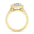 thumbnail image 3 of Capri - Radiant Cut Halo Diamond Engagement Ring, 3 of 3