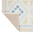 thumbnail image 2 of Better Homes & Gardens Blue & Yellow Soliel Floral 30" x 102" Runner Rug, 2 of 10