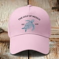 thumbnail image 2 of MIASHUI Baseball Cap for Men Women Print Sun Running Adjustable Sun Hat,Pink, 2 of 3