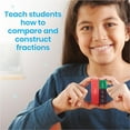 thumbnail image 3 of YSTIANN Rainbow Fraction Tower Cubes Set - 51-Piece Math Manipulatives for Equivalent Fractions Learning, Ideal for 4th Grade Math & Montessori Classrooms AZ78-678, 3 of 7