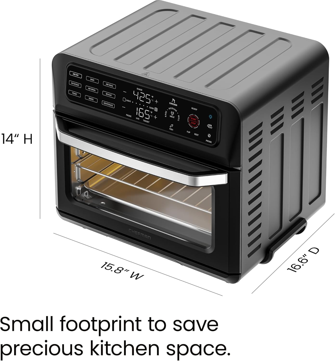 Chefman Chefman ExacTemp Toaster Oven Air Fryer