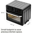 thumbnail image 5 of Chefman 25 Qt. Digital Air Fryer and Toaster Oven RJ50-FDAF-D25, 5 of 9