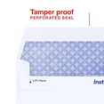 thumbnail image 2 of Staples InstantSeal Security Tinted #8 Double Window Envelopes 3 5/8" x 8 5/8" White 500/Box, 2 of 5