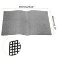 thumbnail image 2 of 4Pcs Plastic Mesh Canvas Sheets 16.54"x23.62" 7 Count Rectangle Hole Blank Canvas Black for Embroidery Needlepoint, 2 of 6