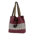 thumbnail image 1 of Sacs à Main en Toile pour Femmes, Sacs à Bandoulière Simples, Sacs Seau, 1 of 5