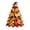 Gnome #34, variant on DIY Christmas Quilted Fabric Tree Kit Pre-lit Fabric Desktop Tree with 3D Angel Topper Lighted Poinsettia Patterns Tabletop Centerpiece for Cozy Winter Office Decor