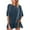 Blue, variant on fatyb Womens Oversized T Shirts Ruffle Hem Short Sleeve Tee Shirts Loose Casual Crew Neck Summer Tops
