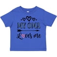thumbnail image 3 of Inktastic My Oma Loves Me Grandchild Girls Toddler T-Shirt, 3 of 5