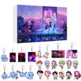 thumbnail image 2 of Calendrier d'Arrivée Demon Hunters Pop Stars Chanteurs Pop avec 24 Calendriers d'Arrivée Calendrier de Compte à Rebours Surprise Objets de Collection, 2 of 7